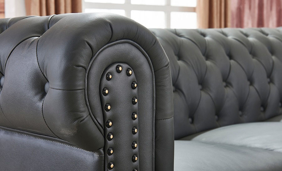 Jayden Leather Sofa Lounge Set